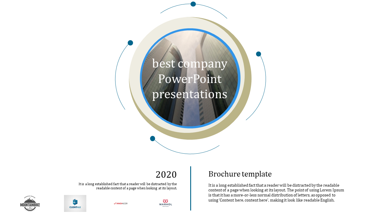 company powerpoint template